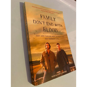 Family dont end in blood supernatural cast book